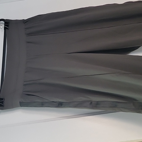 Athleta Nolita Wide-leg Stretch Pants, Mountain Olive, ]12, EUC - Picture 3 of 6